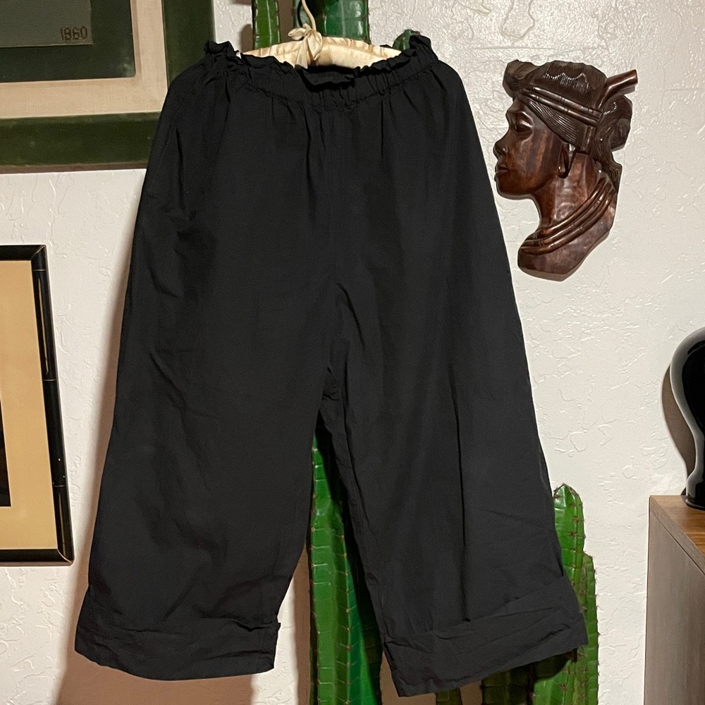 Kedem Sasson The AmmA Line Oversized Cropped Pants Size 2